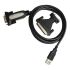 Adaptor USB la RS232 NANOCABLE 10.03.2002 1,8 m Negru