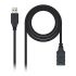 Cablu USB 3.0 A la USB A NANOCABLE 10.01.0902BK 2 m