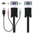 Adaptor / convertizor AV NANOCABLE 10.12.2001 Negru