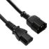 Cablu de Alimentare NANOCABLE 10.22.0202 1,5 m 1500W Negru