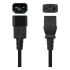 Cablu de Alimentare NANOCABLE 10.22.0202 1,5 m 1500W Negru