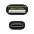 Cablu USB A la USB C NANOCABLE 10.01.210 Negru
