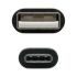 Cablu USB A la USB C NANOCABLE 10.01.210 Negru