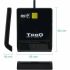 Cititor de Carduri Inteligente TooQ TQR-211B Negru