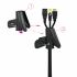 Organizator de Cable NANOCABLE 10.36.0003-BK Negru 3 m Ø 25 mm Plastic