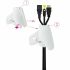Organizator de Cable NANOCABLE 10.36.0002-W Alb