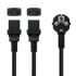Cablu de Alimentare NANOCABLE 2xC13/H Negru 1,8 m