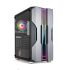 Unitate Semi-tower ATX TooQ TQGCC103-B Negru Negru/Argintiu