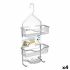 Agățătoare pentru duș Confortime Aluminiu 27,5 x 12 x 63,5 cm (4 Unități)