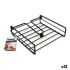 Suport pentru Șervețele Confortime Negru Metal 19 x 19 x 5 cm (12 Unități)