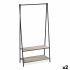 Stojan na klobouky Confortime Negru Lemn Metal 80 x 40 x 160 cm