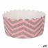 Formă pentru patiserie Quttin Roz 6 Piese 12 x 6 cm (12 Unități)