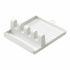 Suport pentru ustensile de bucătărie Quttin Alb 14 x 12,5 cm (48 Unități)
