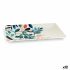 Tavă La Mediterránea Alba Melamina 25 x 15 x 2 cm (12 Unități)