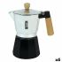 Cafetieră Italiană Quttin Lemn Aluminiu 12 Hrníčky (6 Unități)