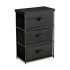 Dulap cu Sertare Confortime Negru 55 x 30 x 75 cm