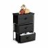 Dulap cu Sertare Confortime Negru 55 x 30 x 75 cm