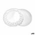 Stativ pentru prăjituri Algon Alb 16 x 16 x 1,5 cm Rotundă (4 Piese) (48 Unități)
