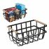 Coș Multifuncțional Confortime Negru 36 x 22 x 15,5 cm (6 Unități)
