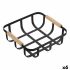 Coș Multifuncțional Confortime Negru 23 x 23 x 8 cm (6 Unități)