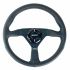 Volan de curse OCC Motorsport OCCVOL014 Negru Piele 350 mm