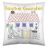 Husă de pernă de canapea Icehome Garden House (60 x 60 cm)