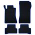 Set de covoraș pentru podea auto OCC Motorsport OCCMC0058BL Negru Mercedes W203 Clase C Sedan-CLC 5 Piese