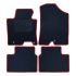 Set de covoraș pentru podea auto OCC Motorsport OCCHY0014RD Roșu Hyundai i30 5 Piese