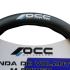Capacul volanului OCC Motorsport OCCFV0050 Negru 38 cm