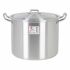 Oală cu capac 39693 Ø 22 cm Argintiu 6 L Aluminiu 29 x 23 x 20 cm