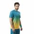 Tricou cu Mânecă Scurtă Bărbați Drop Shot Alsai Campa Acvamarin