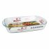 Tavă pentru Cuptor Quttin 65810 2,2 l Sticlă Dreptunghiular 32,5 x 20,2 x 5,2 cm (7 Unități)