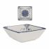 Bol La Mediterránea Rosetta Porțelan 13 x 13 x 5 cm (28 Unități)