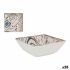 Bol La Mediterránea Grecia Porțelan Albastru Maro 13 x 13 x 5 cm (28 Unități)