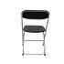 Catedra de primire Viveros P&C 5314NE Negru (5 uds)
