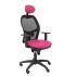Scaun de birou cu pat Jorquera malla P&C SNSPRSC Roz