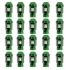 Set Piulițe OMP 7075 Verde 20 uds M14 x 1,25