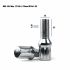 Set Piulițe OMP 27 mm Argintiu 20 uds M12 x 1,25