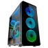 Cutie Semiunitate Micro ATX / Mini ITX / ATX Nox-Xtreme Hummer TGM Negru