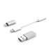 Cablu Audio Jack la Lightning CoolBox COO-CKIT-APPL Alb