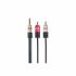 Cablu Audio Jack (3,5 mm) la 2 RCA DCU (3 m)