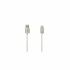 Cablu USB A la USB C DCU Argintiu (1 m)
