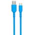 Cablu USB A la USB-C DCU Albastru 1 m