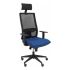 Scaun de birou cu pat Horna  P&C BALI200 Bleumarin
