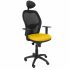 Scaun de birou cu pat Jorquera P&C ALI100C Galben