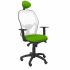 Scaun de birou cu pat Jorquera  P&C BALI22C Verde Fistic