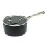 Caserolă cu capac Amercook Negru Teracotă Oțel inoxidabil Aluminiu Cuptor (Ø 18 cm)