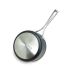 Caserolă cu capac Amercook Negru Teracotă Oțel inoxidabil Aluminiu Cuptor (Ø 18 cm)