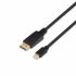 Adaptor Mini DisplayPort la DisplayPort Aisens A124-0131 Negru 2 m