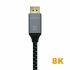 Cablu DisplayPort Aisens A149-0434 Negru Negru/Gri 50 cm
